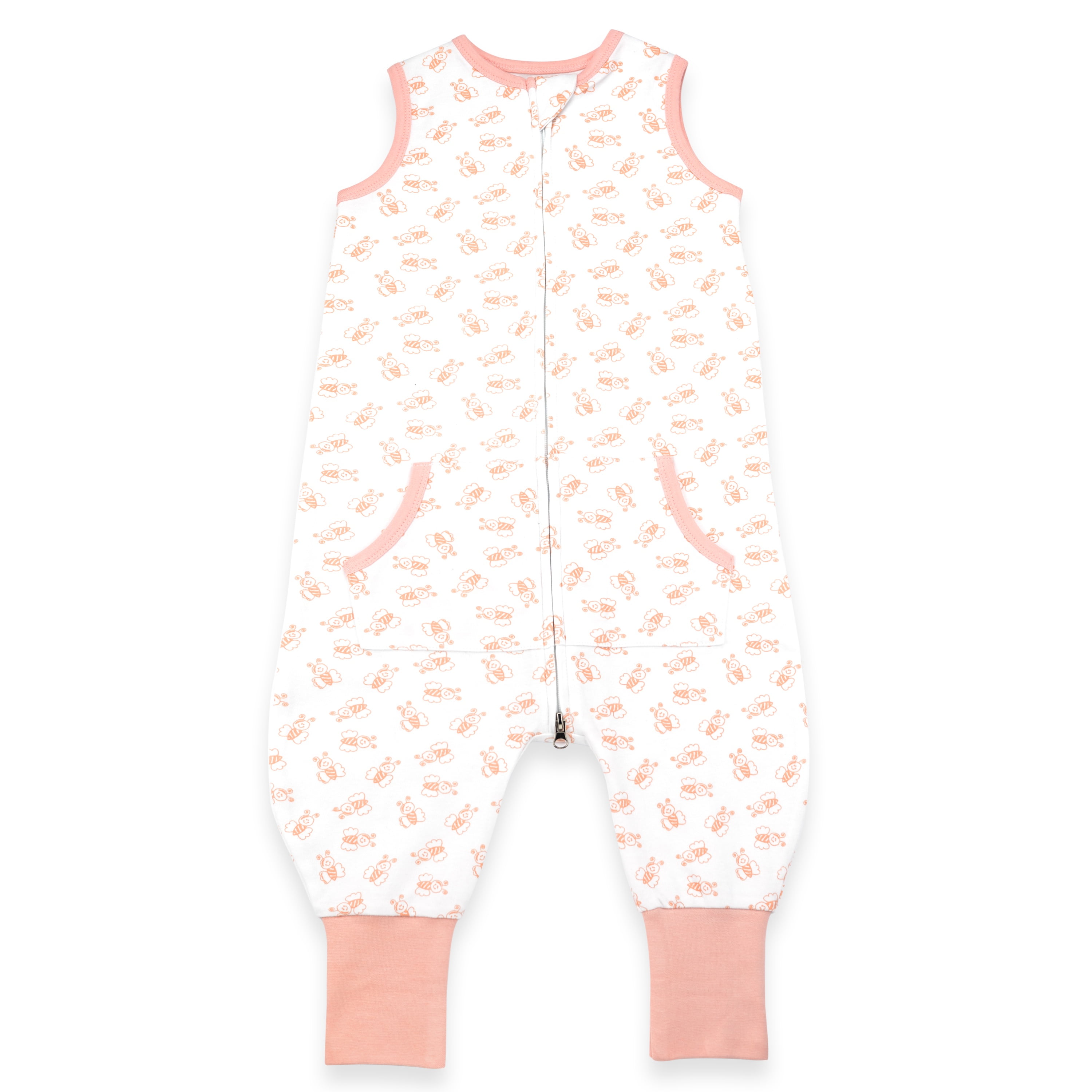 Toddler Sleep Sack With Feet - Fleece Wearable Blanket For Walkers 12-24 Months