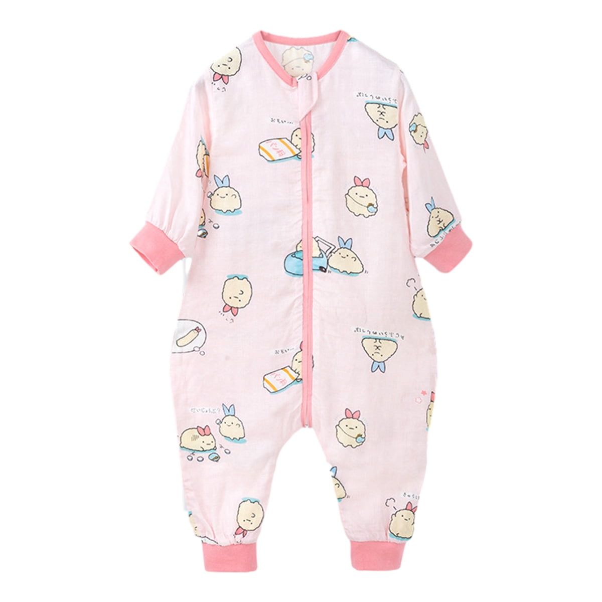 Baby Sleep Sack, Sleep Sack Toddler Sleeping Bag with Legs Long Sleeves