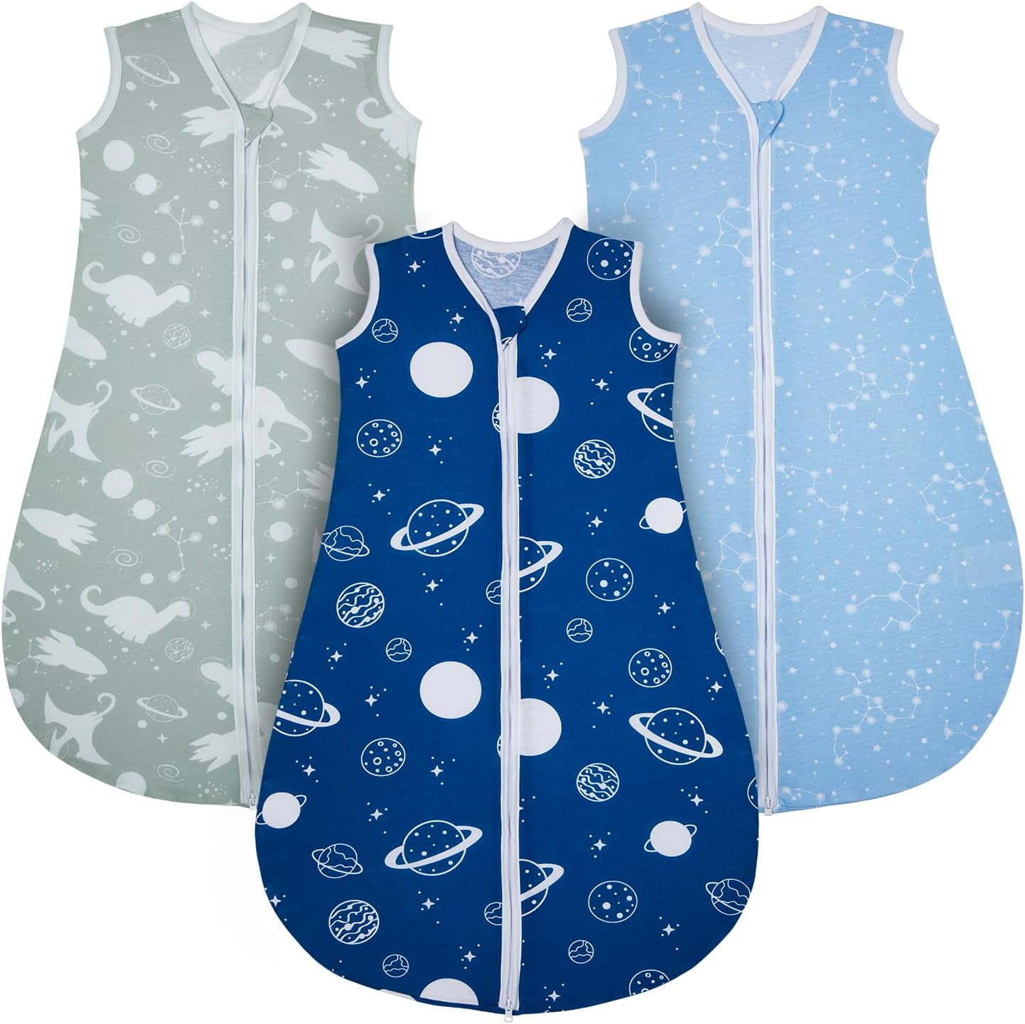 Baby Sleep Sack Unisex Baby Sleeping Bag 0.5 TOG Extra Soft Lightweight