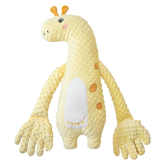 Baby Sleep Support Pillow Infant Soothing Patting Pillow Hugging Pillow Calming Sleep Aid Reduces Startle Reflex Cuddler Support Giraffe Pillow Cotton Soft Stuffed Animal A-385 A Baby