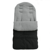 ITOP SHOP Baby Sleeping Bag Universal 3 in 1 Stroller Annex Mat Footmuff Cover Autumn and Winter Pram Mat Keep Warm Waterproof Windproof Cold-Proof Detachable (Gray)