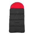 thumbnail image 1 of Baby Sleeping Bag Universal 3 in 1 Stroller Annex Mat Footmuff Cover Autumn and Winter Pram Mat Keep Warm Waterproof Windproof Cold-Proof Detachable (Red), 1 of 5
