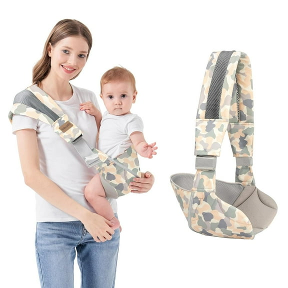 Baby Sling Carrier, Kind Kompakte Hüftsitz One-Shoulder Carrier Tragbare Leichte Babytrage Sling Hüfte Neugeboren Zum Kleinkind Für Säuglinge Tragen Bis 44 Lbs Ganzjahresriemen