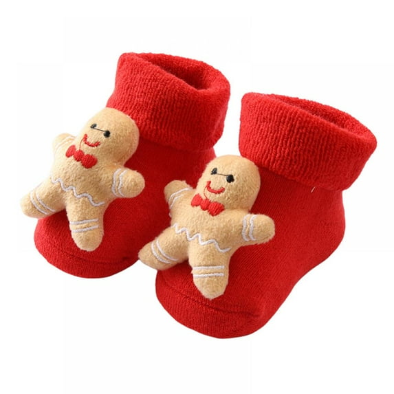 Baby Slipper Socks - Anti-Slip Slippers Socks Indoor Baby Shoe Socks Handmade 3D Unique Patterns for 0-12 Months Baby Infants Boys Girls Socks