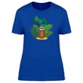 thumbnail image 1 of Baby Sloth With Watermelon Ice T-Shirt Women -Image by Shutterstock, Female Large, 1 of 2