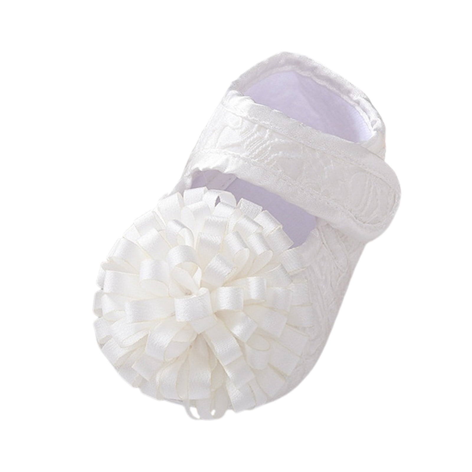 Baby Sneakers Fashionable New Pattern Cute Flower Decoration Hook Loop