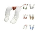 thumbnail image 1 of Baby Sneakers For Soft Knit Booties With Bow Cute First Shoes Warm for Fall Winter Toddler Socks For Boys and Girls, 1 of 7