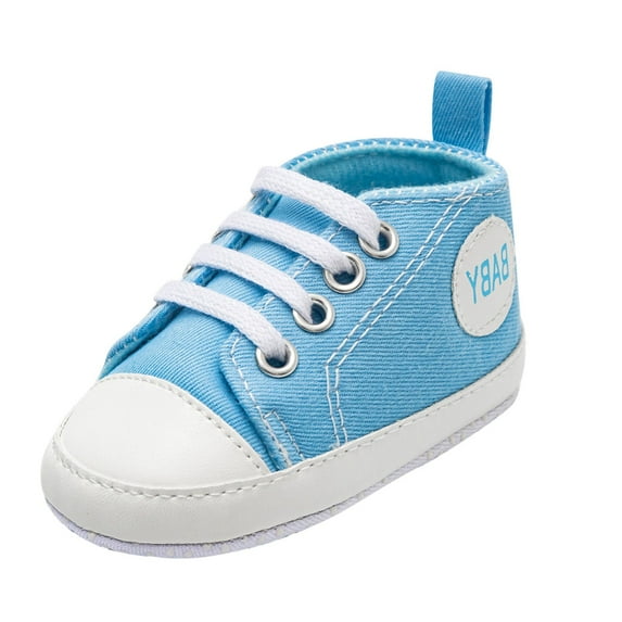 Baby Sneakers Soft Sole Baby Toddler Shoes 0-1 Year Old Baby Indoor Shoes 9 Colors Available Sky Blue