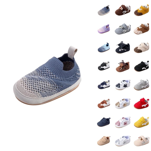 Baby Sneakers With Rubber Sole Comfort First Walking Shoes For Infants And Toddlers Comfort Fit For 0 18 Months