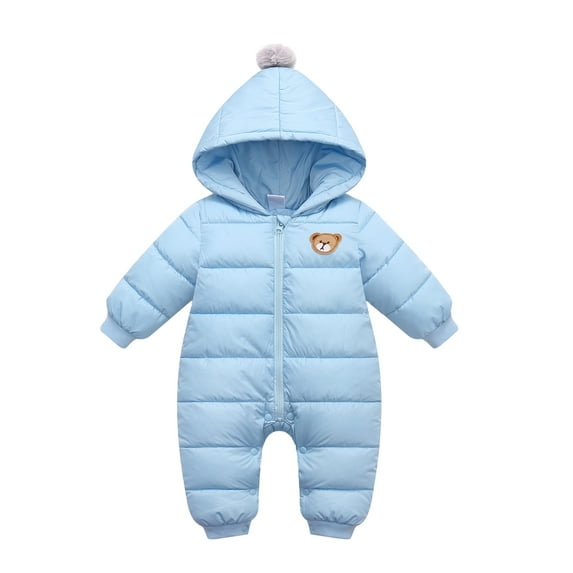 Baby Snowsuit Boy Jacket Infant Winter Clothes Toddler Girl Snow Wear 0-12 Months