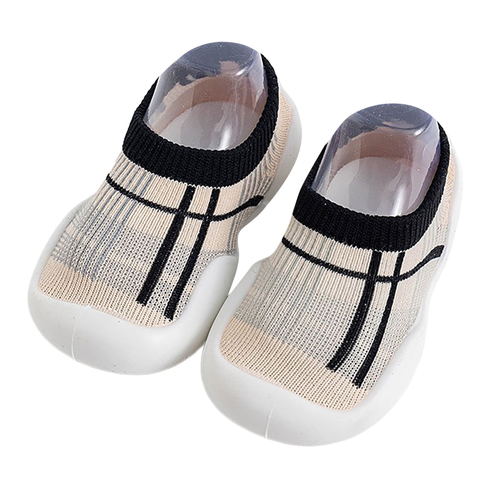 Baby Sock Shoes Baby Boy Girl Walking Shoes Non Skid Cotton Socks Shoes Indoor Slipper Baby Boys Girls Sneakers for 7