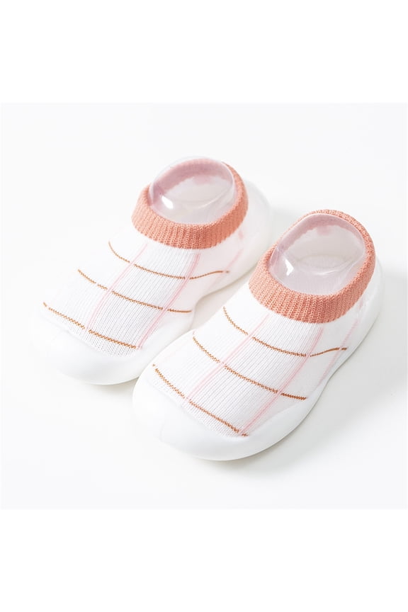 Baby Sock Shoes Baby Walking Shoes Breathable Slippers Non- Cotton Baby Shoes Winter Warm Shoes Socks for Toddler 0-6 Months