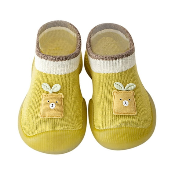Baby Sock Shoes Boys Girls Breathable Toddler Indoor Outdoor Slippers Boots First Walking Crib Shoes