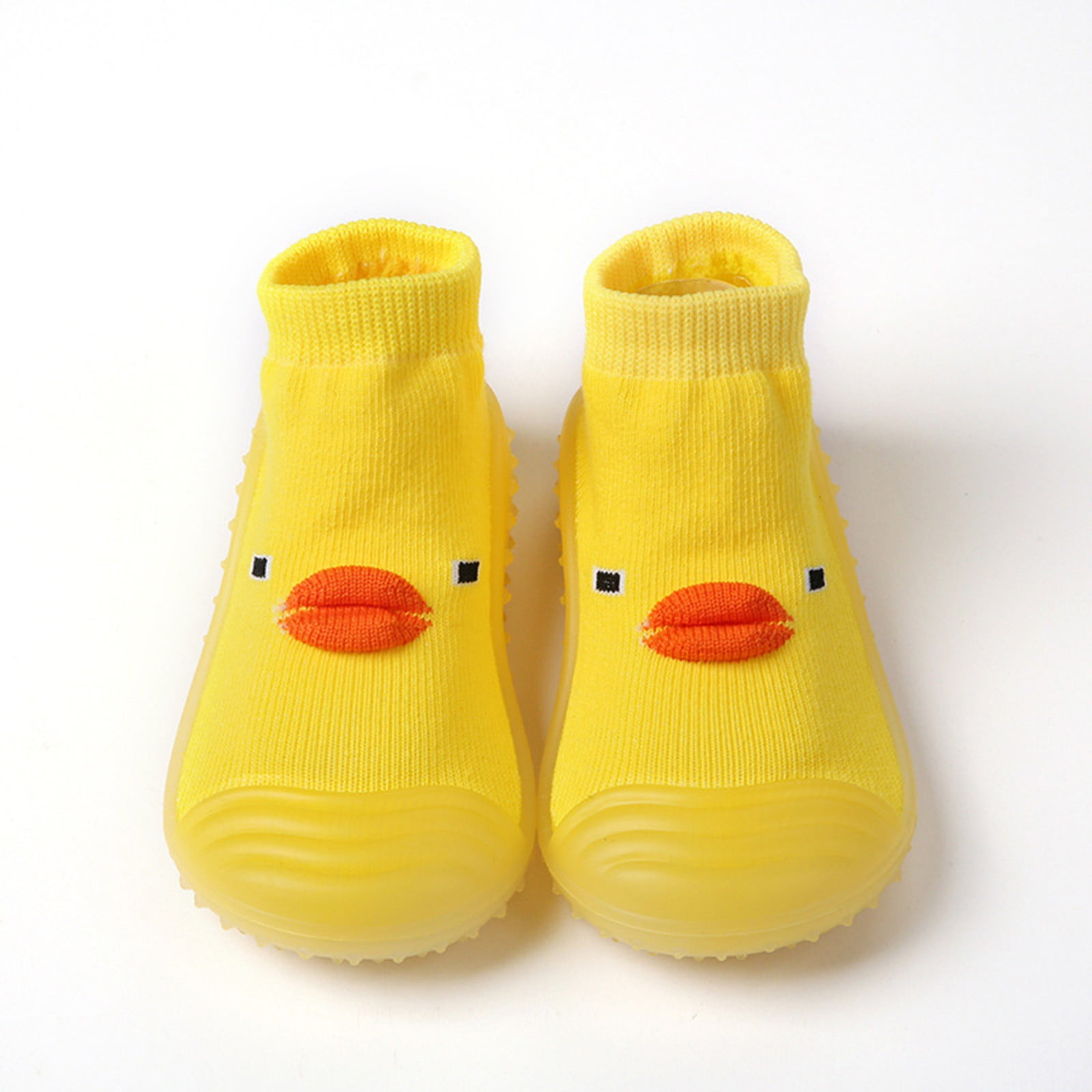Baby Sock Shoes Non-Skid Walking Shoes Soft Sole Sneakers Cotton Socks Shoes Toddler Baby Girls for Boys 2-2.5 Years