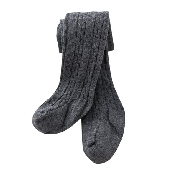 Baby Socks - Baby Toddler Girls Boys Knit Tights Footed Leggings Pantyhose Stocking Pants 0 To 6Years, Socks for Children,Color: Dark Gray Size: 0-6 Months