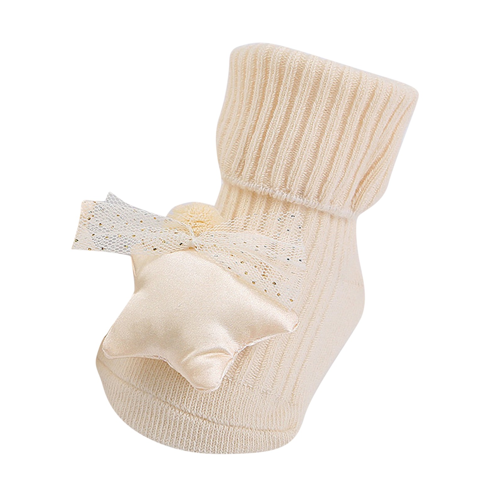 Baby Socks Fashion Soft Non S Slip Toddler Socks Lace Big Flower