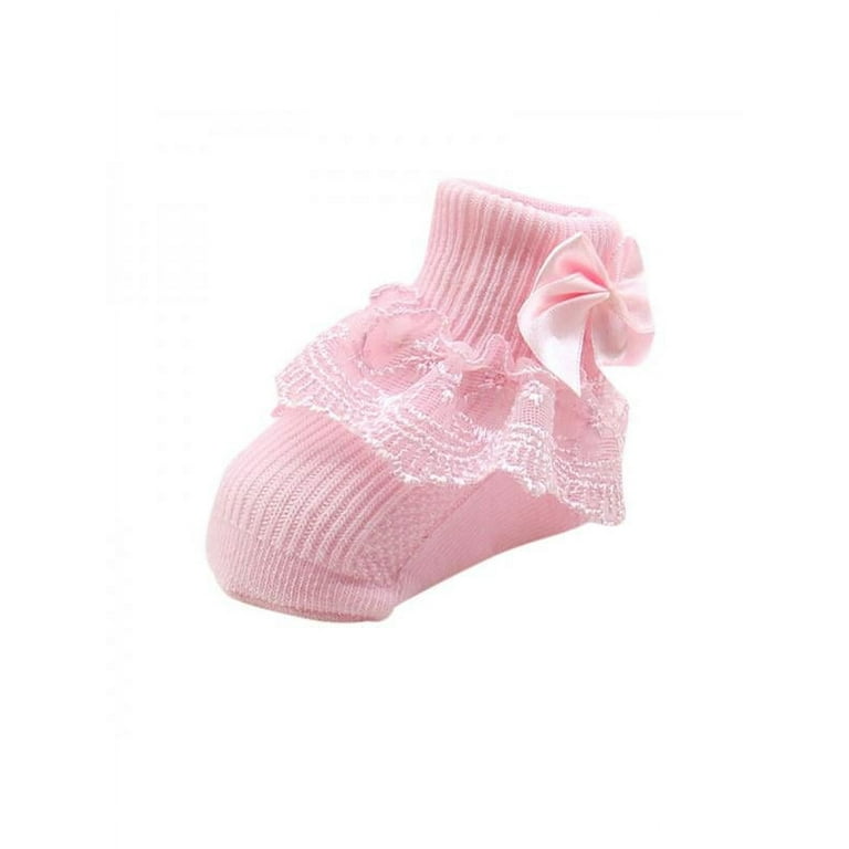 Baby Socks For Girls Infant Toddler Baby Girl Lace Ruffle Socks