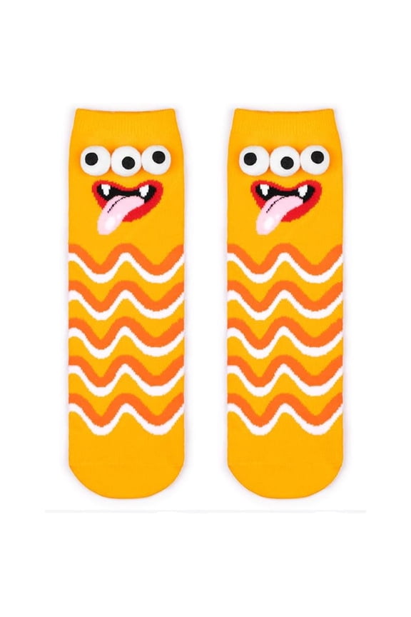 Baby Socks Funny Wacky 3D Eye Print Patter Socks