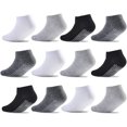 thumbnail image 1 of Baby Socks Low Cut Non-Slip Socks for Newborn Infants Toddlers Girls Boys Ankle Socks with Grips 12 Pairs, 1 of 1