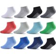 thumbnail image 1 of Baby Socks Low Cut Non-Slip Socks for Newborn Infants Toddlers Girls Boys Ankle Socks with Grips 12 Pairs, 1 of 1