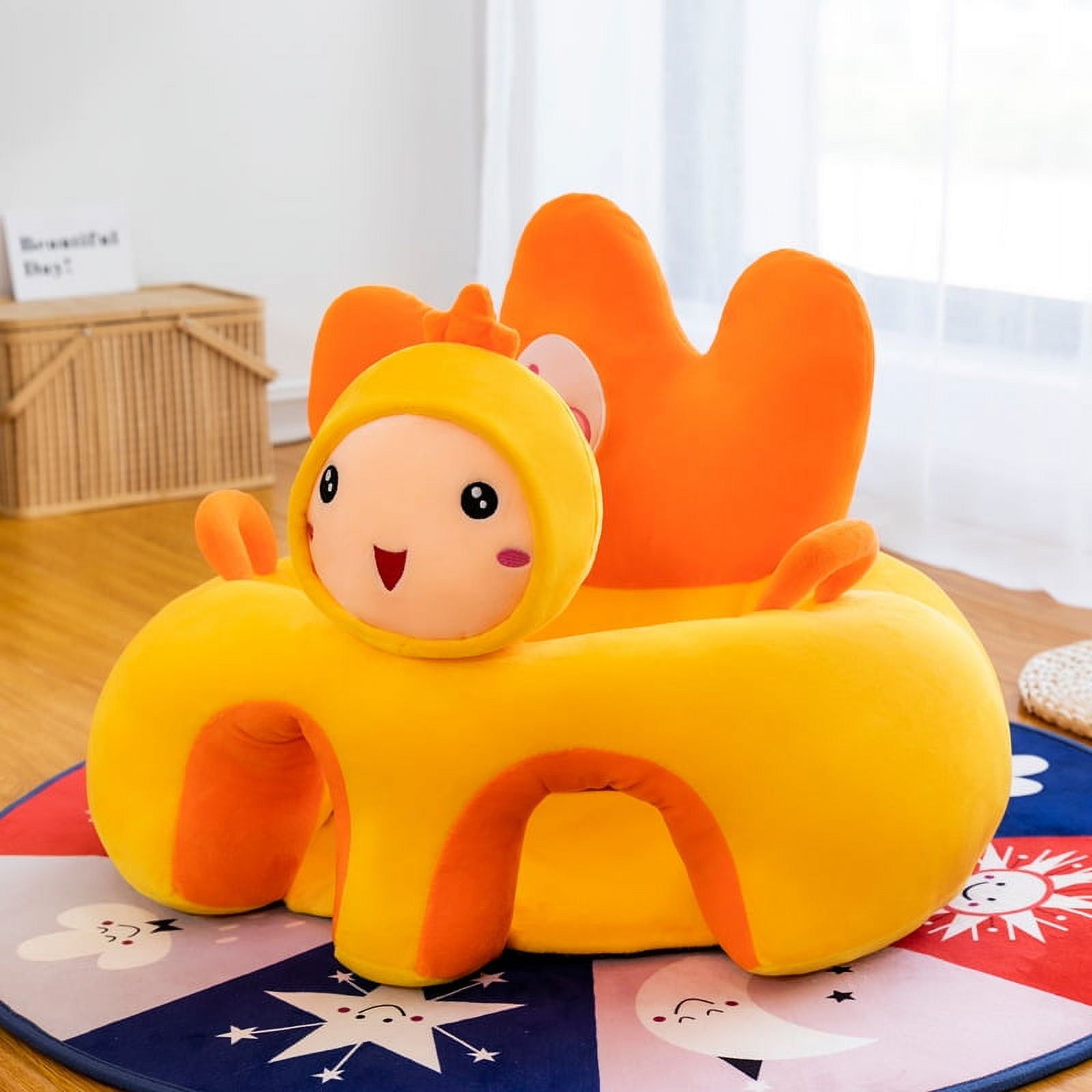 Baby Feeding Safety Seat Cartoon Support Chair, Cute Animal Baby Sofa –  Yahan Sab Behtar Hai!