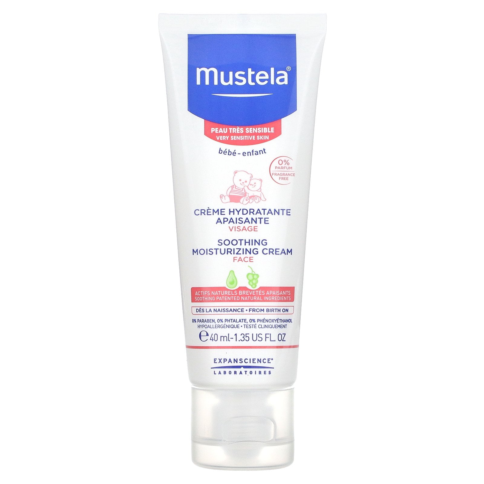 Mustela Bebé - Child Nourishing Face Cream 40ml With 80% Discount on the  2nd Unit