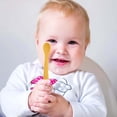 thumbnail image 1 of Baby Spoon, First Stage Silicone Baby Feeding Spoons, Soft Tip Feeding Baby Utensils, Baby Led Weaning Supplies Training Spoons, Dishwasher and Boil Safe, 1 of 8
