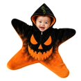 thumbnail image 1 of Baby Starfish Cold‑Weather Onesie, Heavy‑Duty Fleece Romper, Hooded Footie Bodysuit, Comfort Daily‑wear Jumpsuit Outfits for Boys Girls, 1 of 6