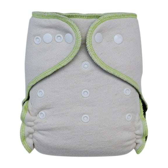 Baby Stay-Dry Hemp Night Fitted Cloth Diaper, One Size (1-pack)