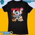 Baby Stitch Skeleton Pumpkin Wendy'S Halloween 2024 Shirt