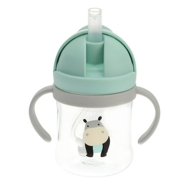 Baby Straw Cup Spill Proof Sippy Cup with Handles Toddler Baby Drinking Cups