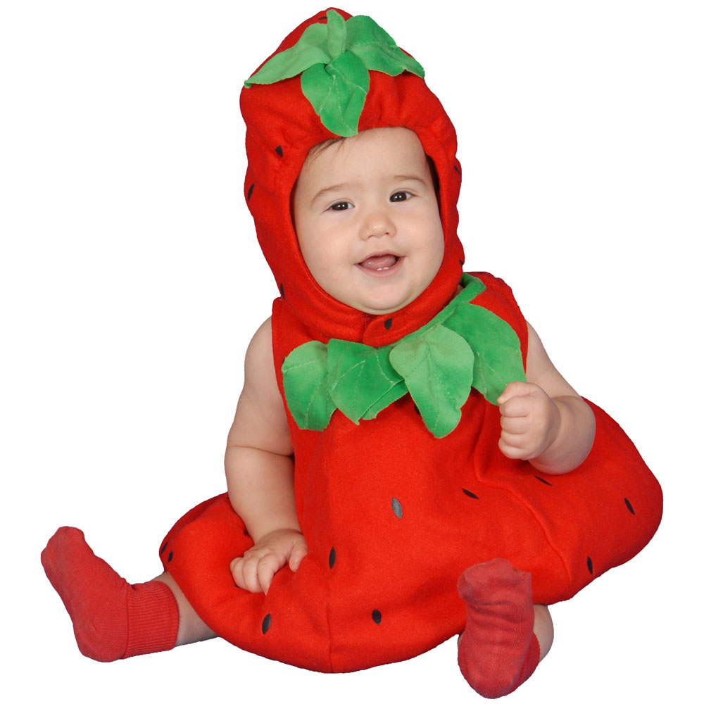 Baby Strawberry Costume Set By Dress Up America