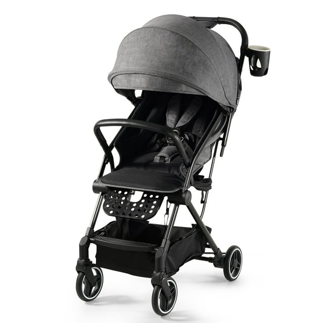 Baby Stroller 3-in-1 with Bassinet Mode, Compatible with Infant Car Seat Adapter Included, Full-Size Bassinet Strollers for Family Outings
