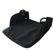 Baby Stroller Footrest Universal Baby Stroller Extension Footrest 30 * 35CM Extension Universal Stroller Footstool Support Accessory for Baby Needs Black