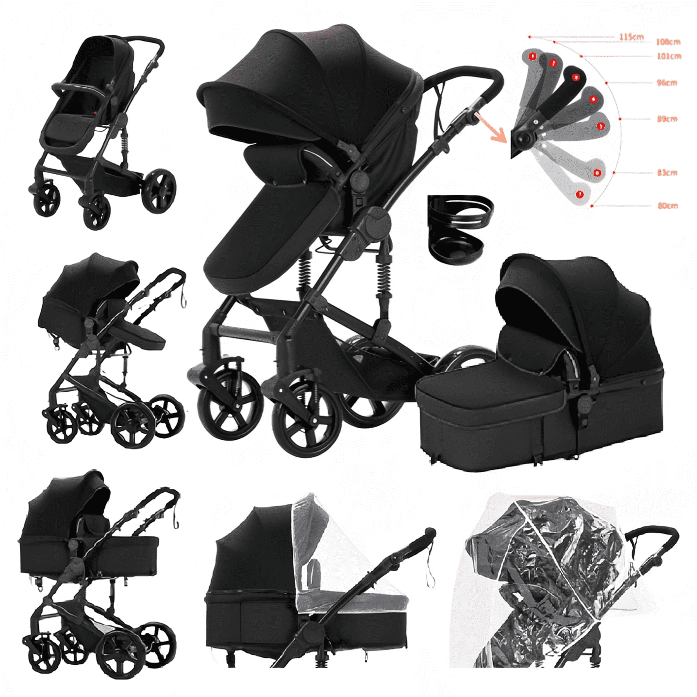 a wagon stroller W2 Elite Pro WonderFold Stroller Wagon