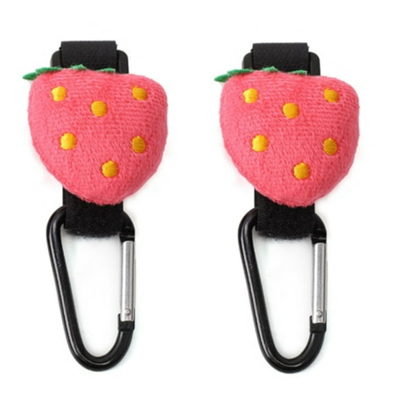 Baby Stroller Hooks Clips - Zinc Alloy Multifunctional Hooks Firm Non-Slip Stroller Hook for Buggy Baby Carrier Bike Bicycle Car Headrest