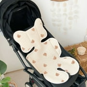Baby Stroller Liner Breathable Soft Cotton Newborn Car Seat Cushion Seat Pad Infant Pushchair Mattress Mat Kid Pram Accessories Bear