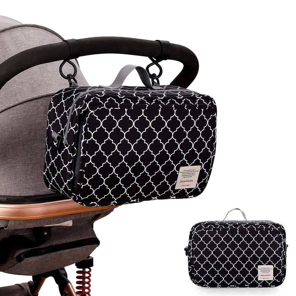 Baby Stroller Storage Bag-Diaper Bag Infant Carriages Waterproof Hanging Bag Portable Mommy Bag for Baby Going Out