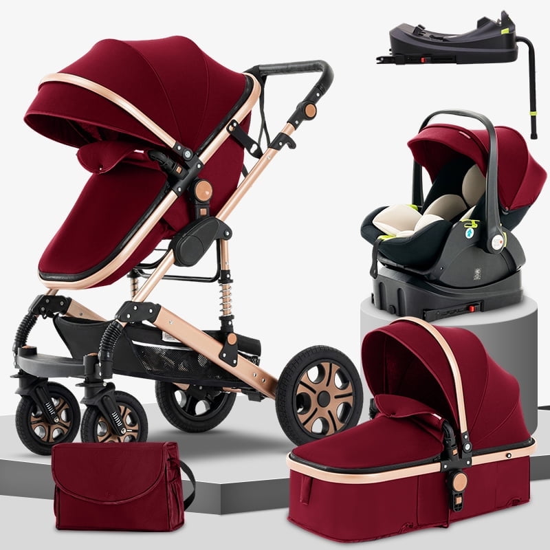 Cozy Buggy Collapsing Newborns Baby Stroller Wagon Pram Combo Portable Travel Baby Carriage Infant Bassinet Walmart