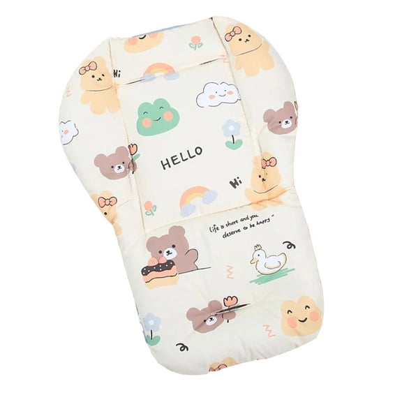 Baby Strollers Seat Pad Universals Baby Strollers High Chair Seat Cushions Liner Mats Cotton Soft Feeding Chair Pad Covers