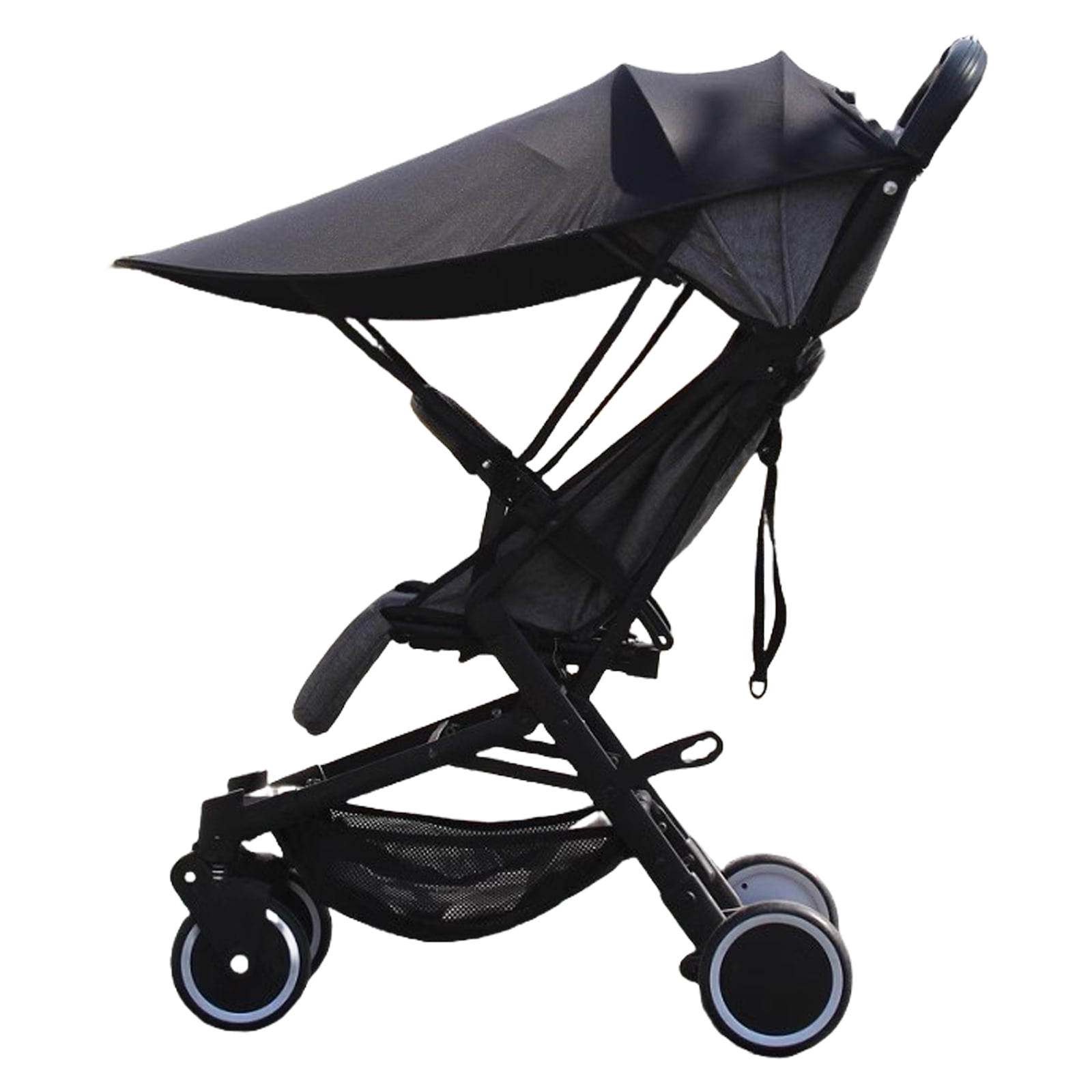 Baby Strollers Sunshade Canopy Awning Windproof Offer Sun Protections for Delicate Skin and Easy to Cleaning