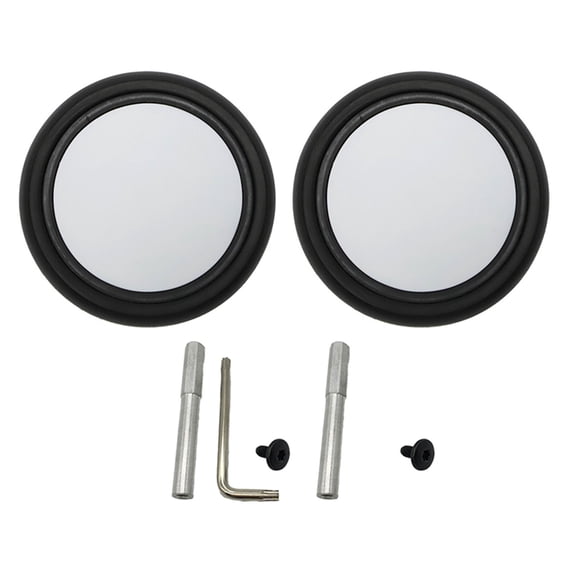Baby Strollerss Rubber Wheels Baby Strollerss Front/Back Wheels Replacement Accessories for Wheel Kids Carriage