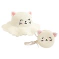 thumbnail image 1 of Baby Summer Hat Cartoon Shade Straw Straw Bag Accessories Beach Hat White, 1 of 4