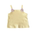 thumbnail image 1 of Baby Summer Set Baby Girls Flower Vest Top Mid Waist Bag Fanny Culottes Two Set Tank Tops And Culottes, 1 of 5