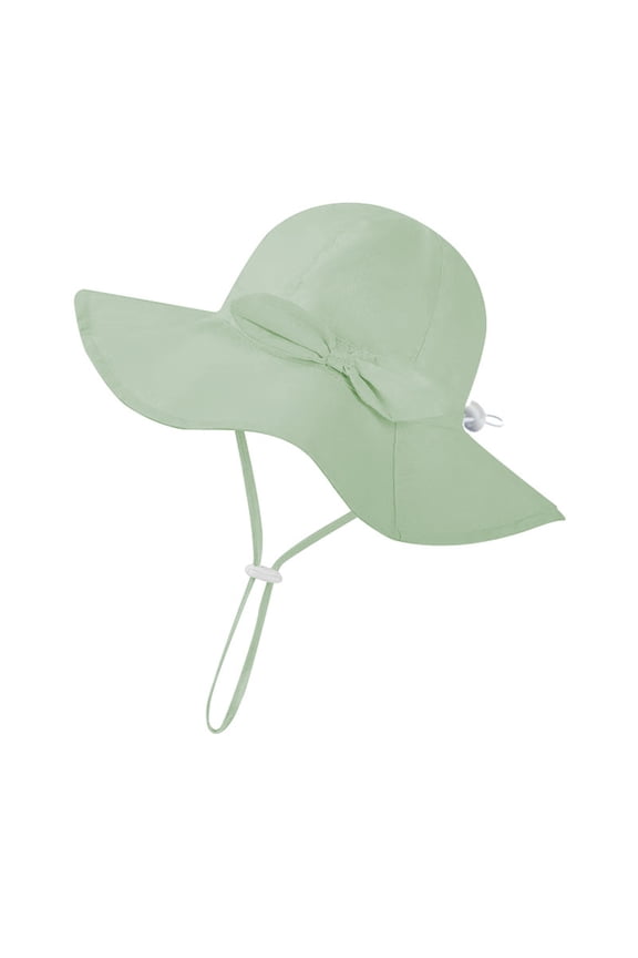 Baby Sun Hat Adjustable Wide Brim Fisherman Hat for Toddlers Kids Outdoor Beach Summer Soft Cat Toddler Caps for Baby Boys Girls Knit Hats Boys Easter Hat Baby Beach Hats 6-12 Months Baby Boy Cute