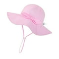 thumbnail image 1 of Adjustable Baby Sun Hat Wide Brim Fisherman Style for Toddlers Outdoor Activities Summer Soft, 1 of 3