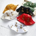 thumbnail image 1 of Baby Sun Hat Summer Beach Hat Giraffe Bucket Cap Boy Girl Toddler Kids 1-4 Years, 1 of 11
