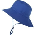 thumbnail image 1 of Baby Sun Hat Toddler Beach Swim Hats UPF 50+ Summer Bucket Hat Kids Infant Wide Brim Adjustable Sun Hat for Baby Boy Girls, 1 of 7