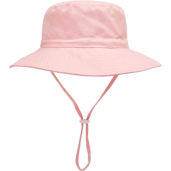 Baby Sun Hat Toddler Beach Swim Hats UPF 50  Summer Bucket Hat Kids Infant Wide Brim Adjustable Sun Hat for Baby Boy Girls
