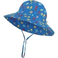 thumbnail image 1 of Baby Sun Hat Toddler Beach Swim Hats UPF 50+ Summer Bucket Hat Kids Infant Wide Brim Adjustable Sun Hat for Baby Boy Girls, 1 of 7